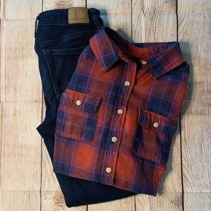 Women’s flannel top